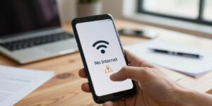 android wifi connected no internet