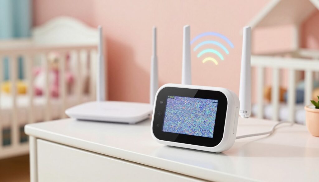 baby monitor wifi interference