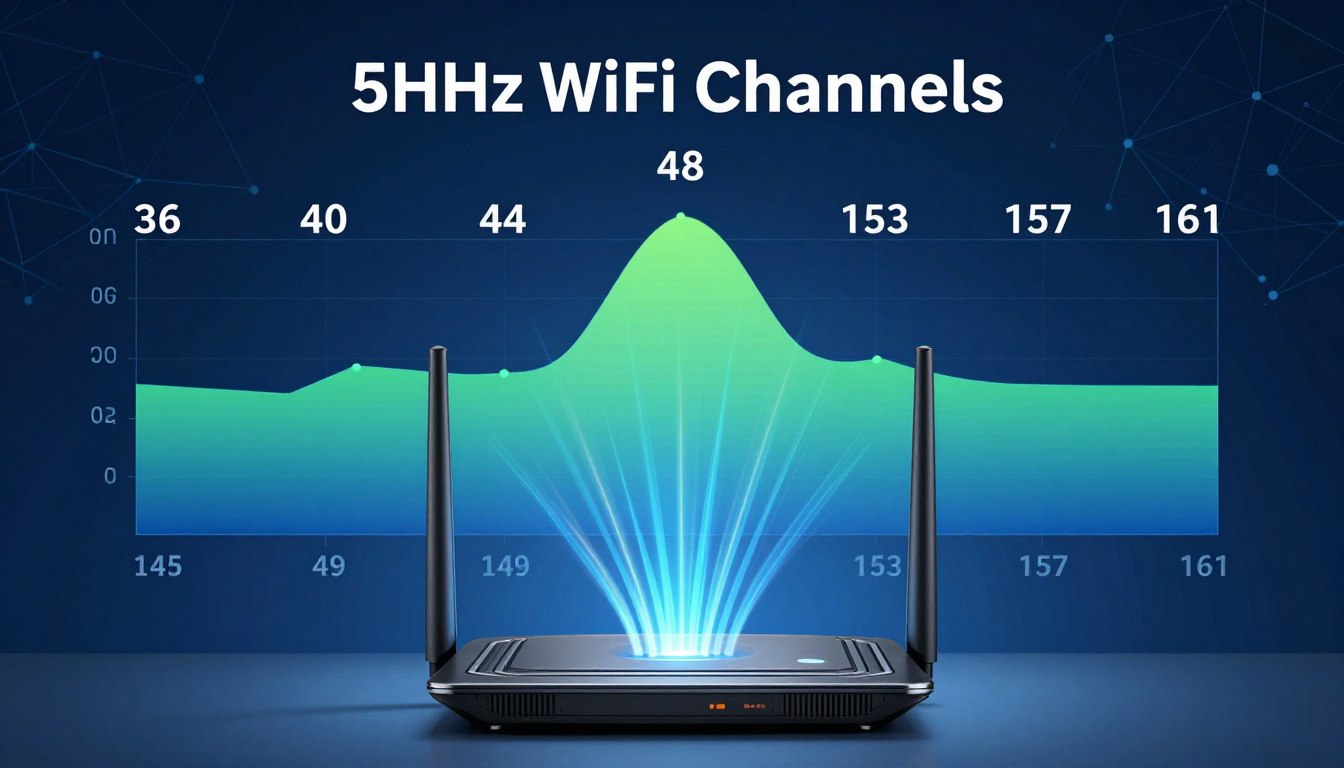 View of Best 5GHz Wi-Fi Channels for Speed and Fewer Drops