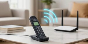 corded phone interferes wifi