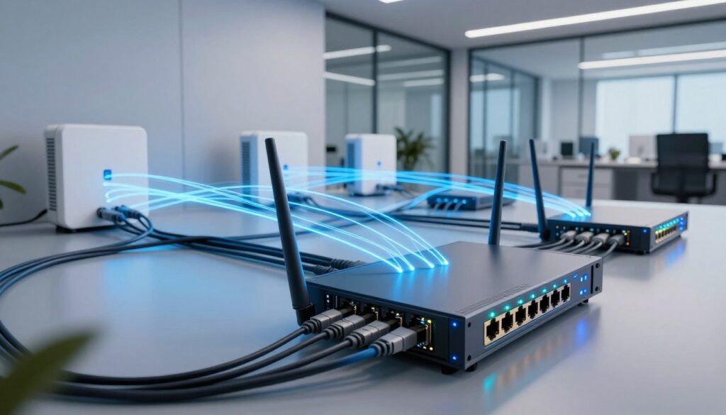 ethernet backhaul mesh