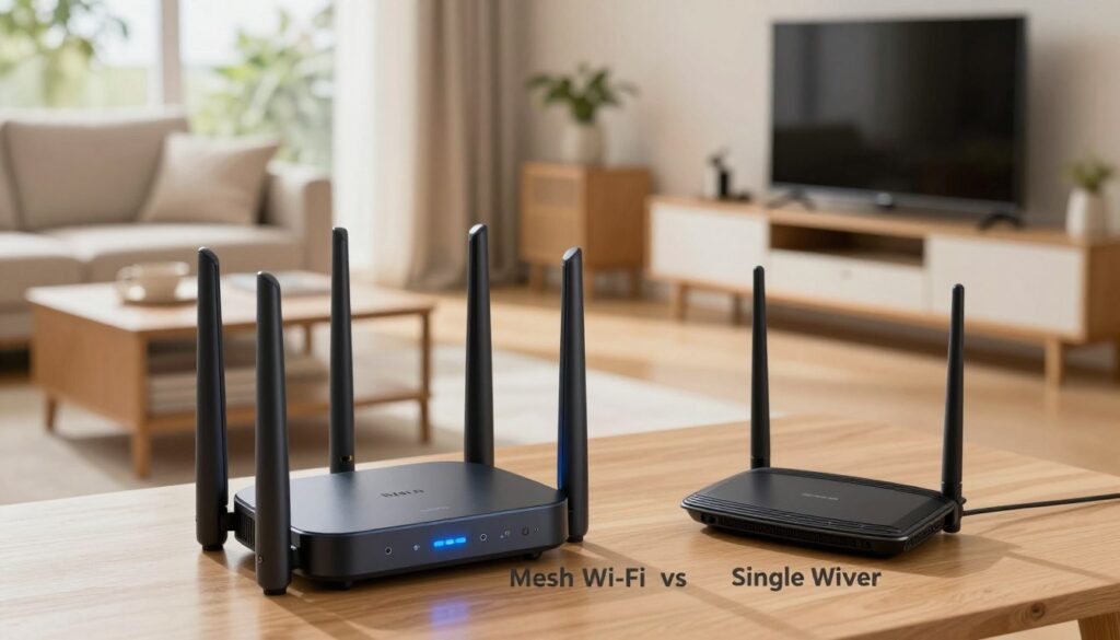mesh wifi vs router