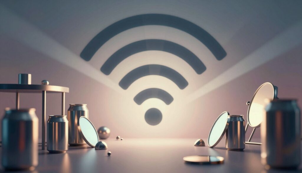 metal objects block wifi