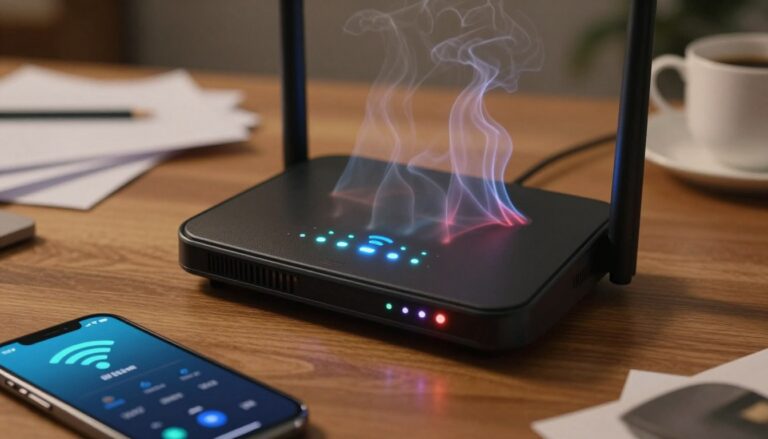 router overheating wifi drops