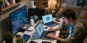 too many devices wifi slow