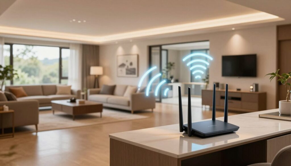 wifi coverage for large house