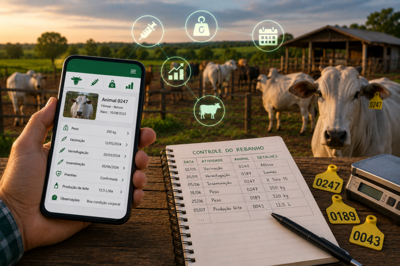 Aplicativos para Controle de Rebanho em Pequenas Fazendas