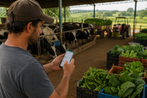 Como Uma Pequena Propriedade Organizou Toda a Produção Usando Apenas um Celular