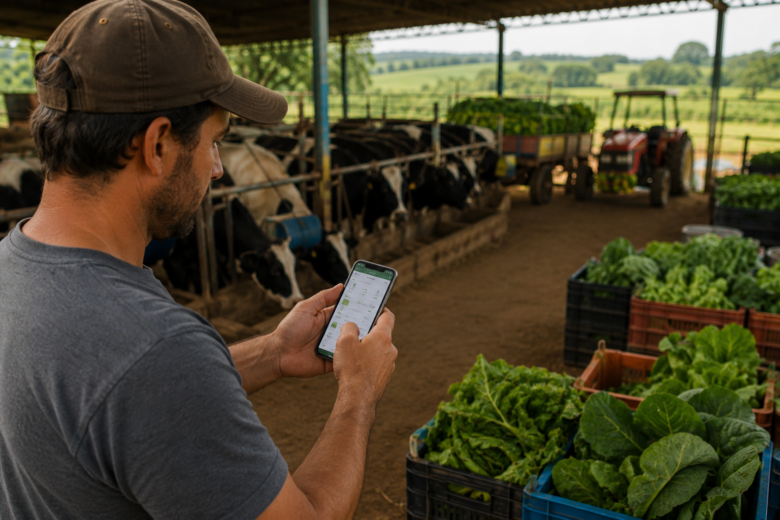 Como Uma Pequena Propriedade Organizou Toda a Produção Usando Apenas um Celular